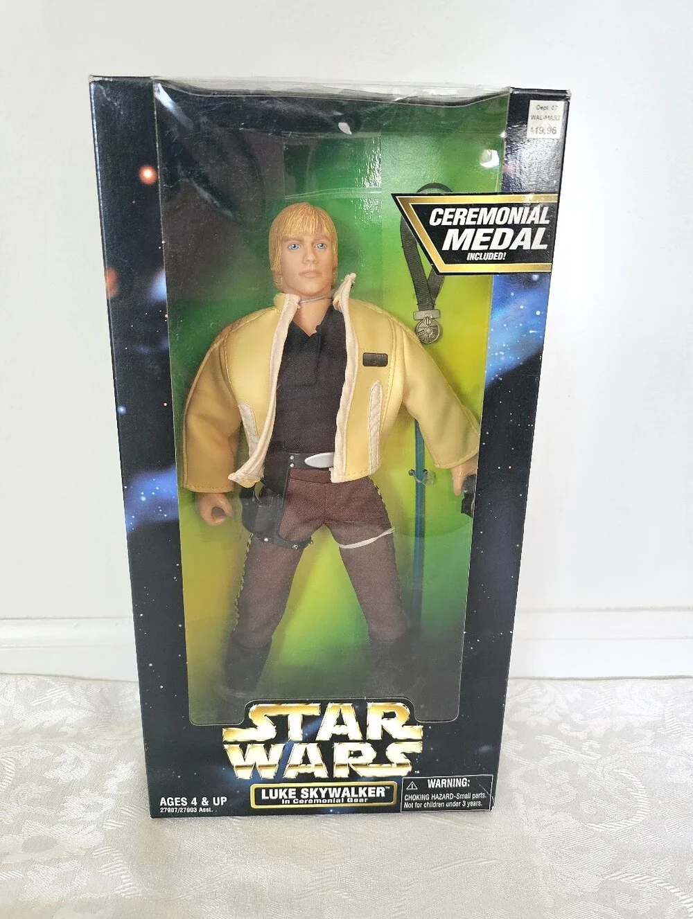 1997 Star Wars Luke Skywalker Collectible Action Figure -Unopened Box!